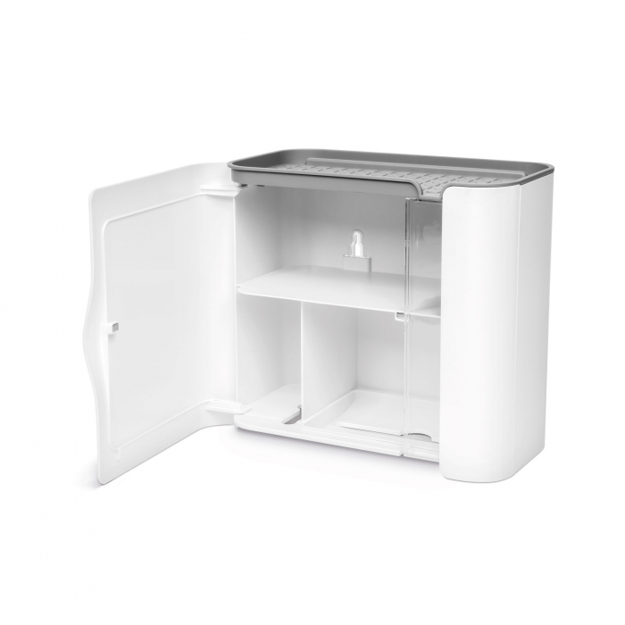 Bewello - Suport pentru hârtie igienică - alb - 248 x 130 x 230 mm [3]