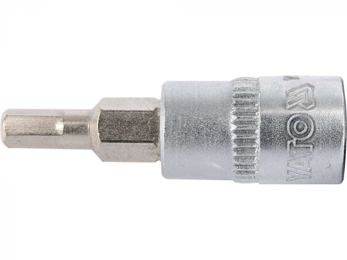BIT HEXAGONAL 4 , CU ADAPTOR 1/4", 37MM YATO [2]