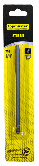 Bit TORX T10 150mm 1/4" TMP Top Master Pro [2]