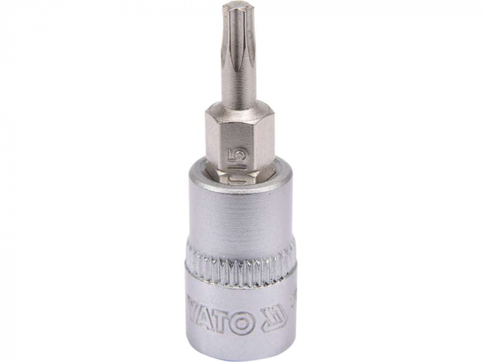 BIT TORX T15, CU ADAPTOR 1 4 , 37MM YATO