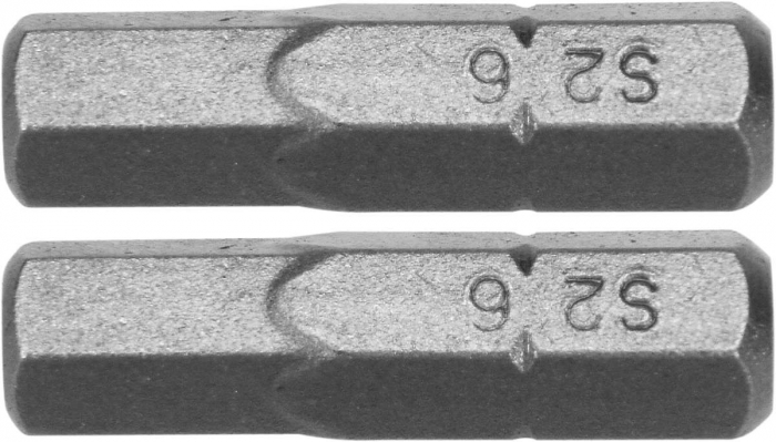 BITI 1/4 25MM HEX H6 2BUC YATO [2]