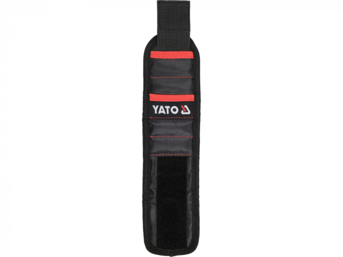 Bratara magnetica pentru scule YATO 340x90mm 2 buzunare [3]