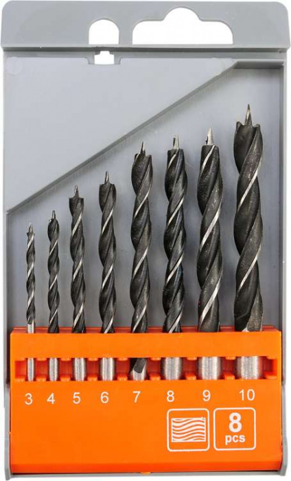 BURGHIU LEMN SET 8 BUC 3-10MM STHOR [2]