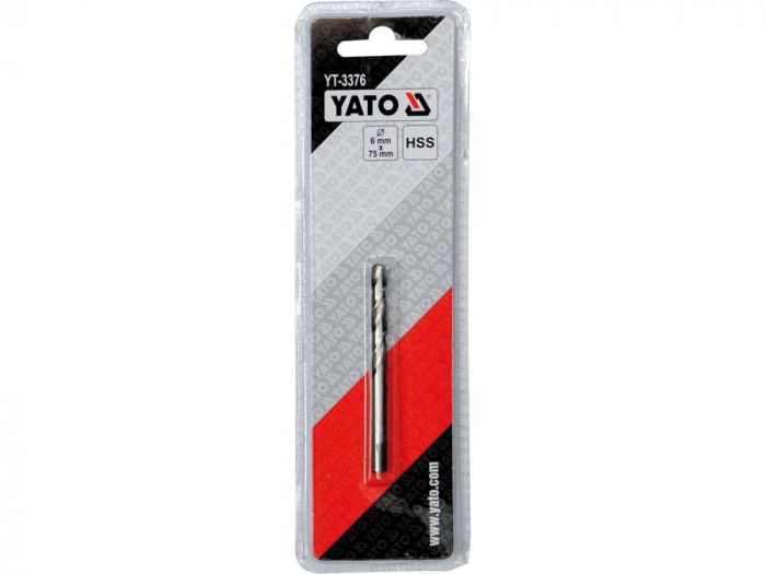 BURGHIU PILOT HSS 6X75MM YATO [2]