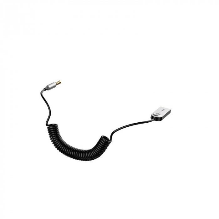 Adaptor audio BASEUS Bluetooth 5.0, AUX (negru) CABA01-01 [3]