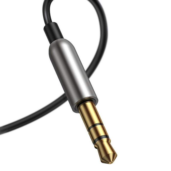 Adaptor audio BASEUS Bluetooth 5.0, AUX (negru) CABA01-01 [5]