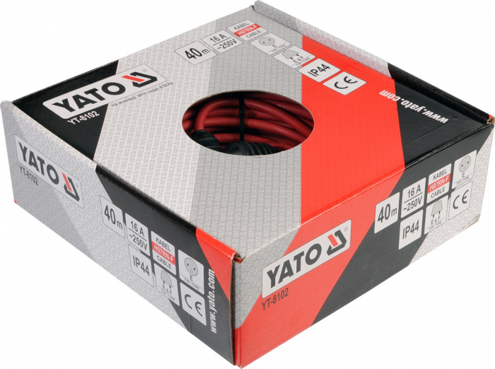 Cablu prelungitor YATO, 16A, cablu 3X2.5mm2 [2]