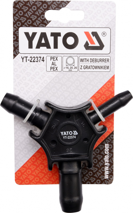 Calibrator teava cu debavurator YATO, multistrat PEX-AL-PEX, 16/20/26 mm [4]