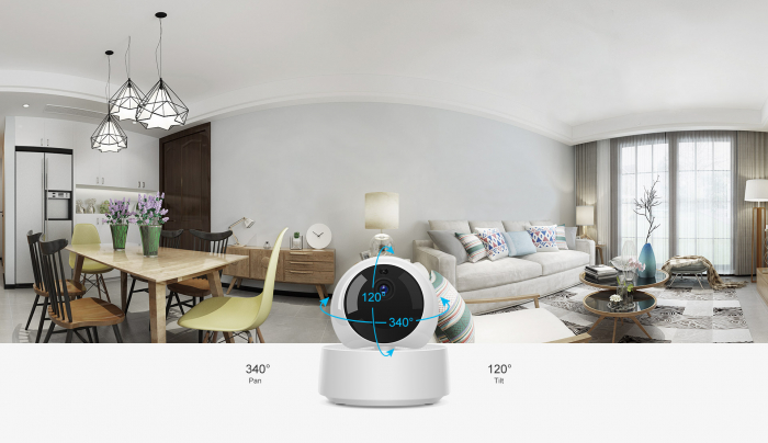 Camera de supraveghere IP SONOFF WiFi 1080P + adaptor GK-200MP2-B [5]