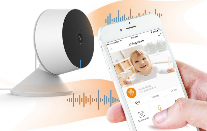 Camera de supraveghere IP LAXIHUB WiFi 1080p Tuya M1-TY [10]
