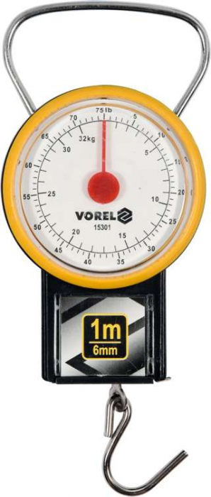 CANTAR DE MANA, 32 KG, BANDA MASURARE 1M VOREL [2]