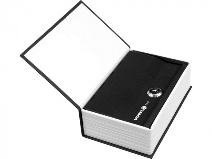 CASETA BANI METALICA 118X115X55MM, NEGRU VOREL [2]