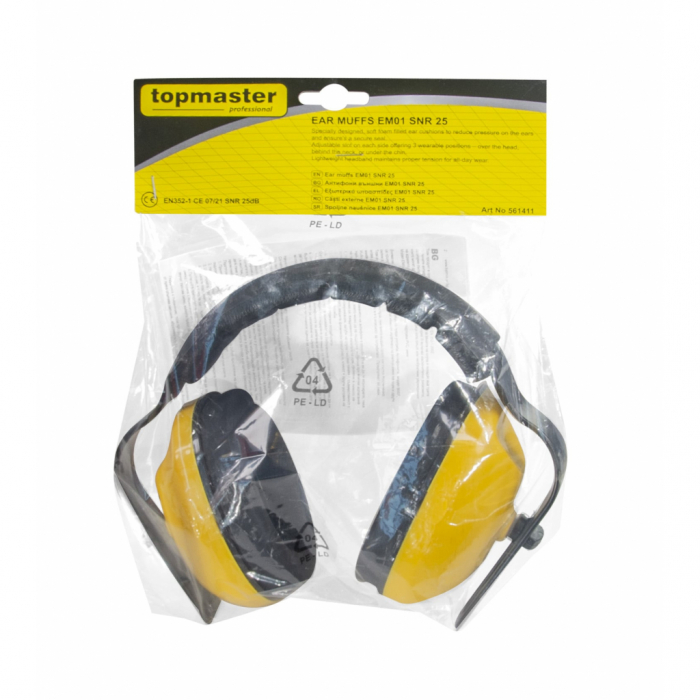 Casti antifoane EM01 SNR 25 TMP Top Master Pro [4]