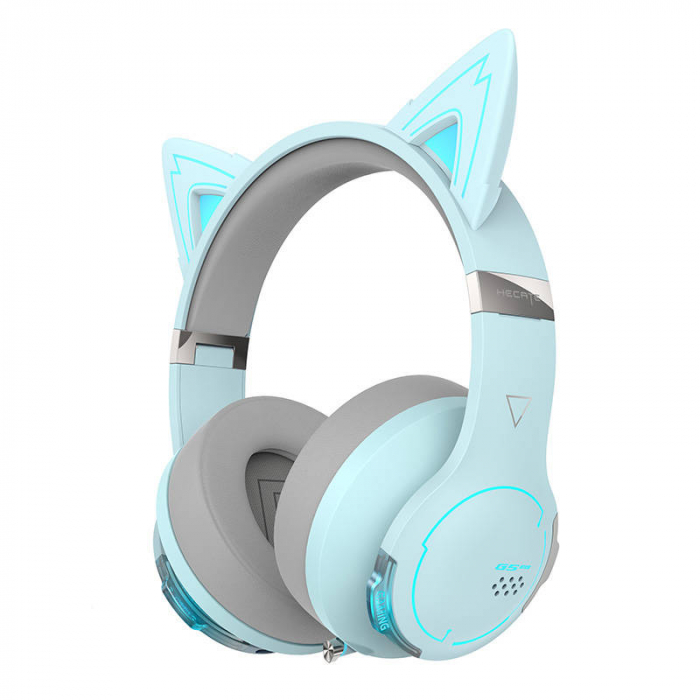 Casti gaming wireless bluetooth 5.2 EDIFIER HECATE G5BT (albastru sky) USB-C [6]