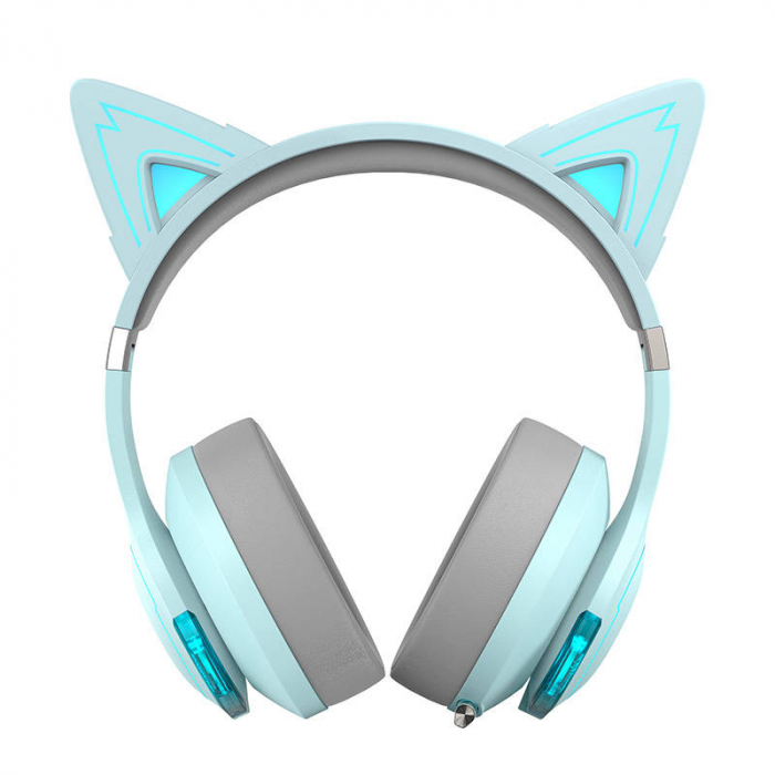Casti gaming wireless bluetooth 5.2 EDIFIER HECATE G5BT (albastru sky) USB-C [2]