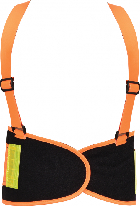 Centura elastica yato, cu bretele, orange, marimea xl