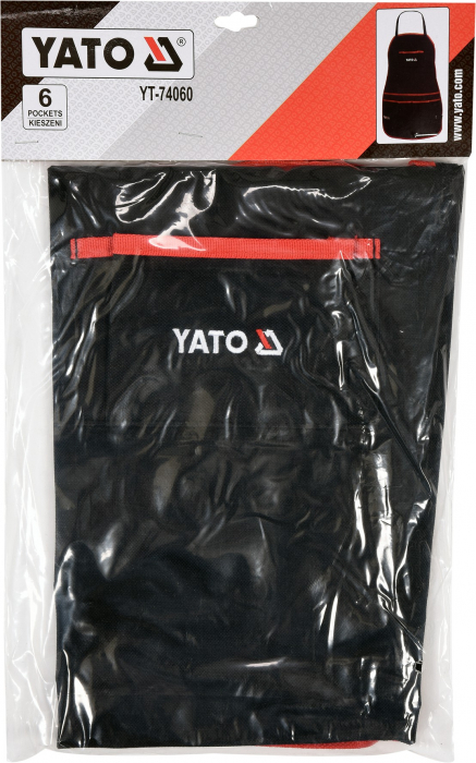 Sort de lucru YATO, poliester, negru, 6 buzunare [6]