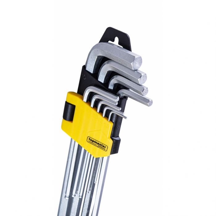 Chei imbus cu bila 1.5-10mm extralungi set 9pcs CR-V TMP Top Master Pro [2]