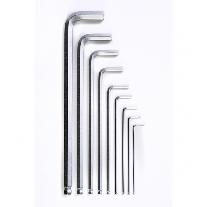 Chei imbus cu bila 1.5-10mm extralungi set 9pcs CR-V TMP Top Master Pro [3]