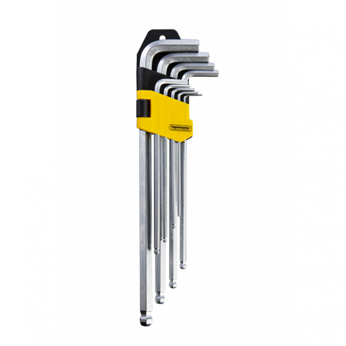 Chei imbus cu bila 1.5-10mm extralungi set 9pcs CR-V TMP Top Master Pro [5]