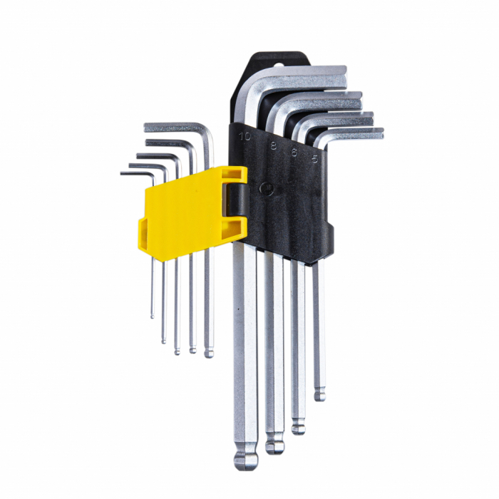 Chei imbus cu bila 1.5-10mm lungi set 9pcs CR-V TMP Top Master Pro [2]