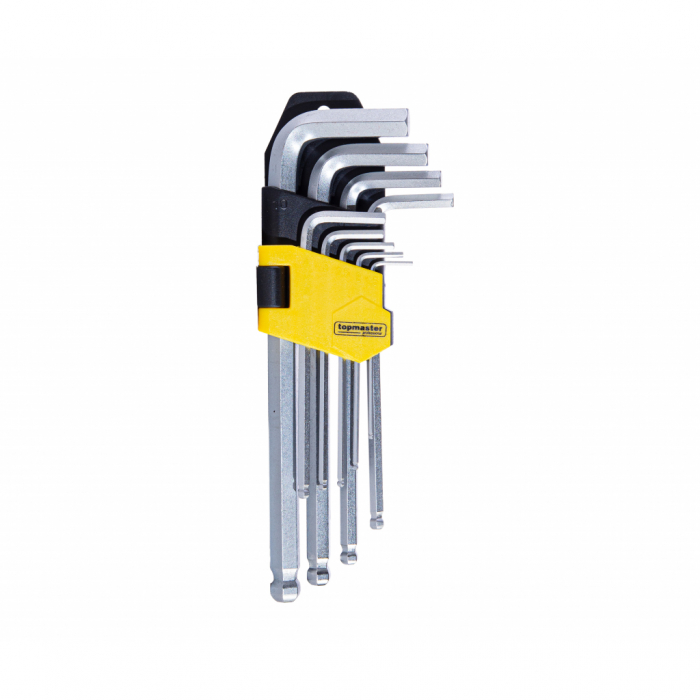 Chei imbus cu bila 1.5-10mm lungi set 9pcs CR-V TMP Top Master Pro [6]