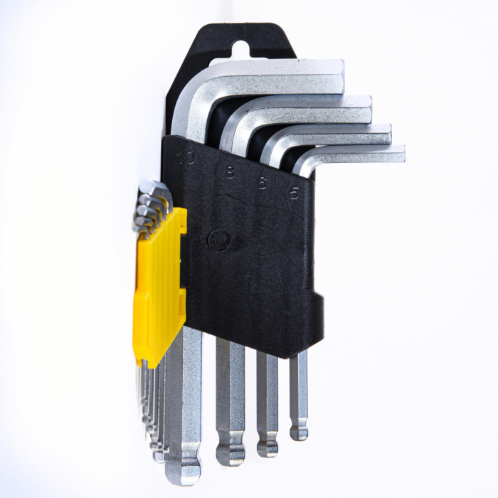 Chei imbus cu bila 1.5-10mm set 9pcs CR-V TMP Top Master Pro [9]