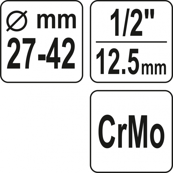Cheie bieleta directie YATO 27-42mm [4]