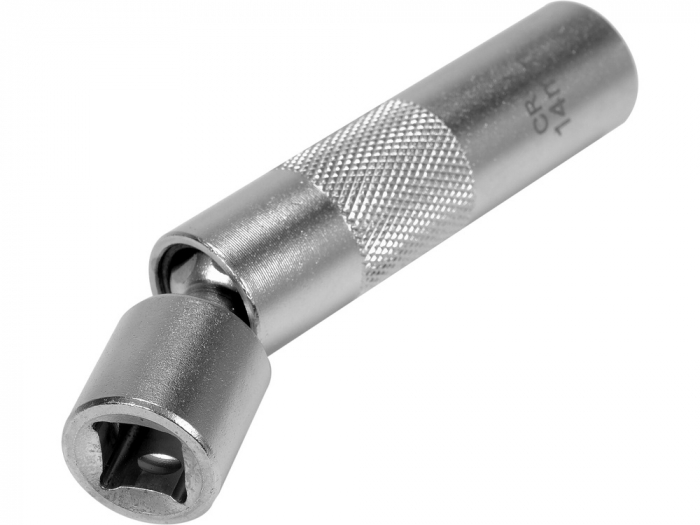 Cheie bujii cu articulatie cardanica 14mm 3/8 YATO CrV [3]