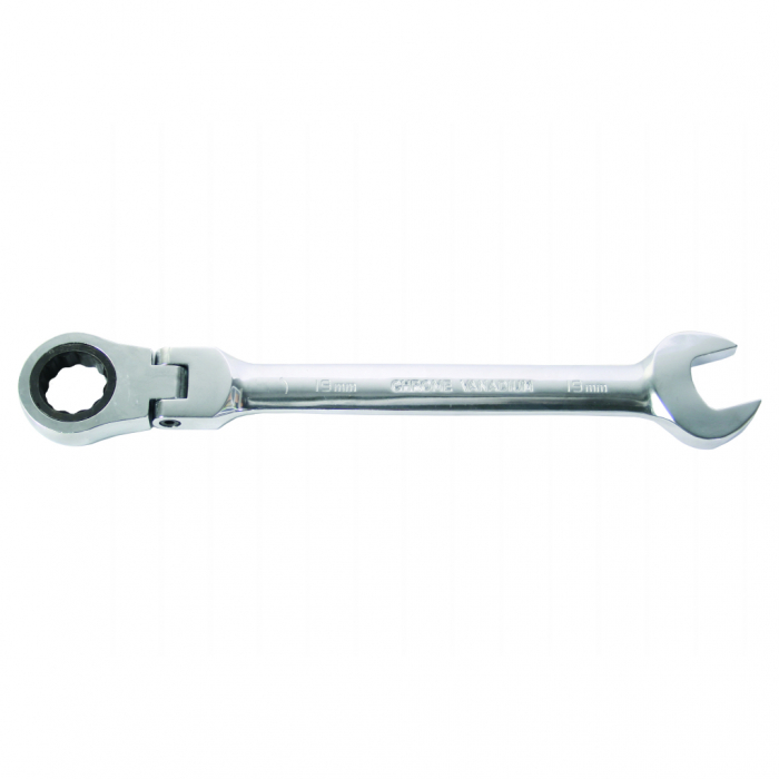 Cheie combinata cu clichet cap flexibil 19mm FLEX CR-V TMP Top Master Pro [2]