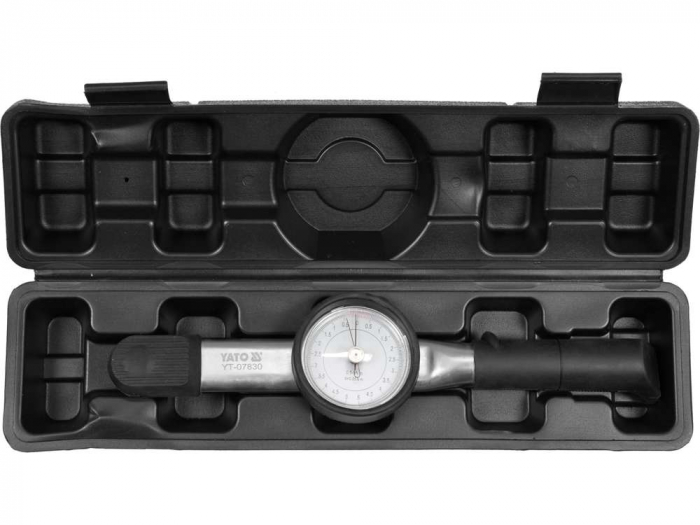 CHEIE DINAMOMETRICA CU CEAS, 1/4", 0-5NM YATO [3]