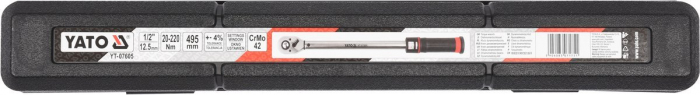 Cheie dinamometrica YATO 1/2 Inch 20 - 220Nm 495mm [4]