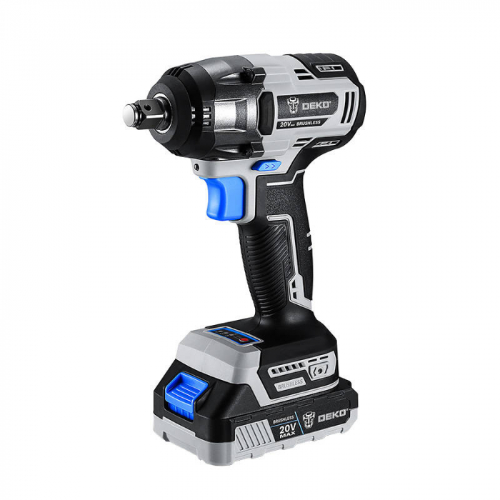 Masina de insurubat fara perii Deko Tools 1/2 350Nm DKBW20XL01-S3 20V [2]
