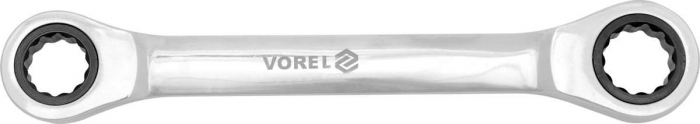 CHEIE  INELARA PLATA  CU CLICHET 14X15MM VOREL [2]
