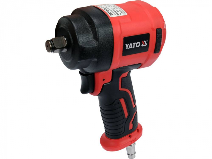 Cheie pneumatica 1/2 mini 1200Nm 0.63 Mpa YATO 130mm [2]