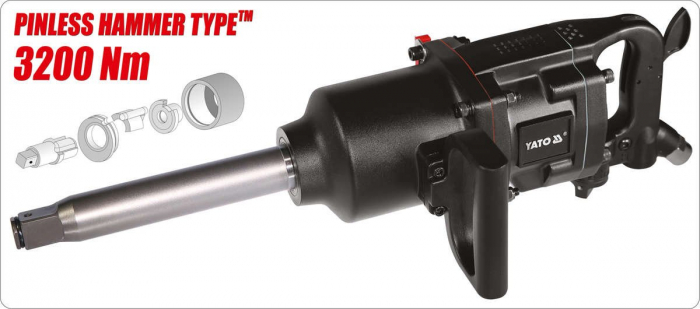 Cheie pneumatica YATO 1 Inch 3200Nm [3]