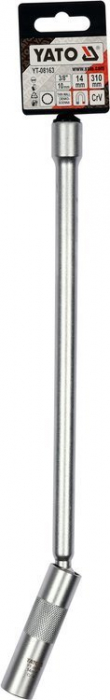 Cheie tubulara bujii cu prelungitor YATO 3/8 310mm CrV [3]