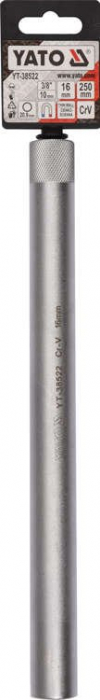 Cheie tubulara bujii extra lunga YATO 3/8 250mm CrV [4]