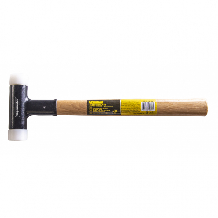 Ciocan plastic cu maner de lemn 30 mm TMP Top Master Pro [2]