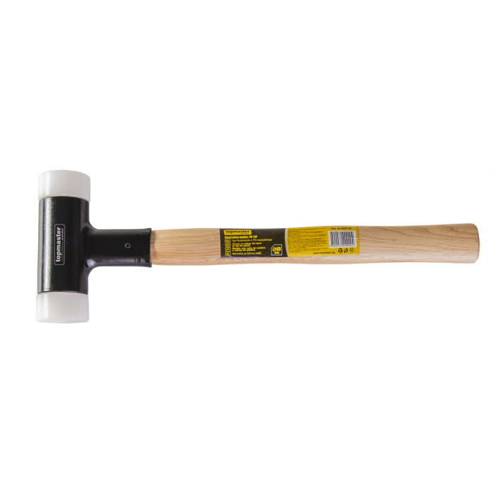 Ciocan plastic cu maner de lemn 40 mm TMP Top Master Pro [2]