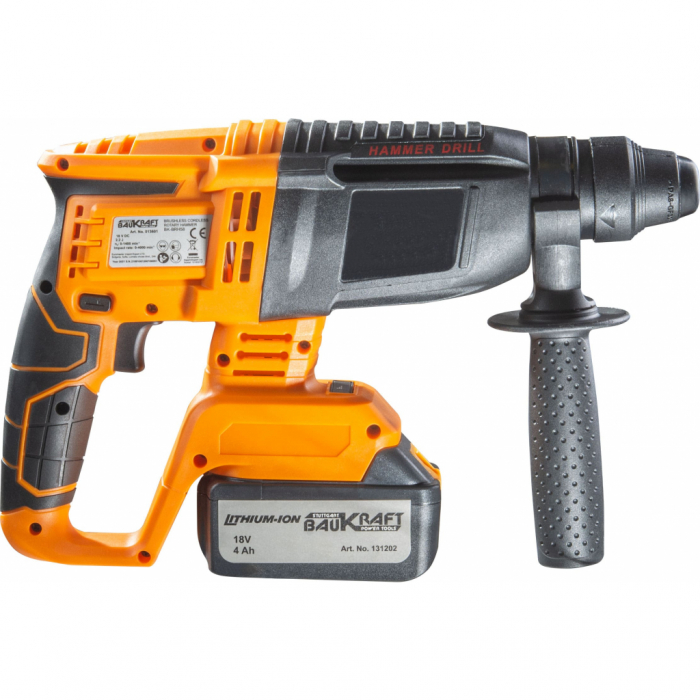 Ciocan rotopercutor brushless SDS-plus 18V 4Ah BK-BRH58 Set BAUKRAFT POWER TOOLS [10]