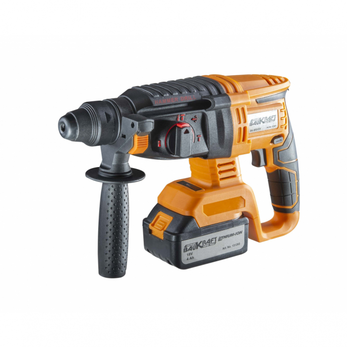 Ciocan rotopercutor brushless SDS-plus 18V 4Ah BK-BRH58 Set BAUKRAFT POWER TOOLS [7]
