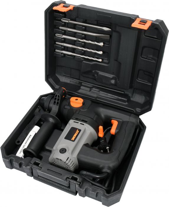 Ciocan rotopercutor STHOR SDS+ 800W 2.6J 6 accesorii [3]