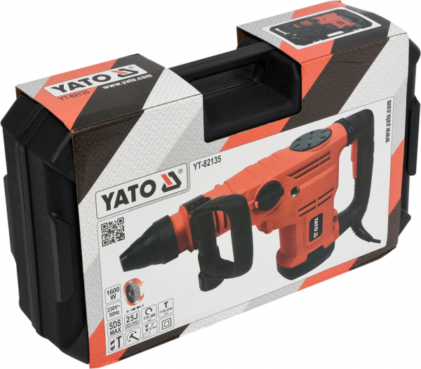 Ciocan rotopercutor YATO, SDS-MAX, 25J, 1600W [5]