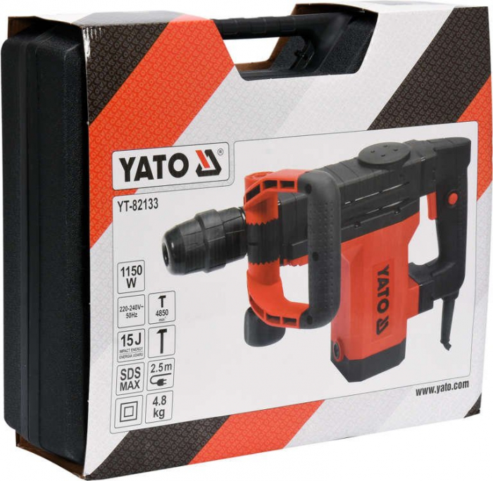 Ciocan demolator YATO, SDS-MAX, 15J, 1150W [4]
