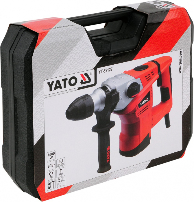 Ciocan Rotopercutor YATO SDS plus 1500W 5J [5]