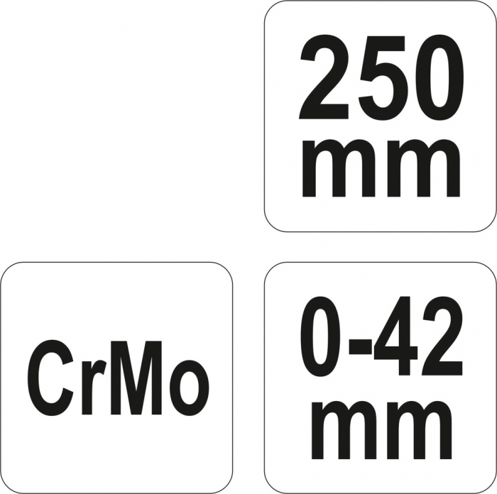 Cleste autoblocant YATO pentru sudura 250mm 0-42mm CrMo [3]