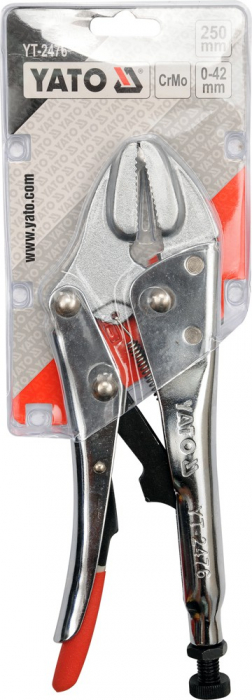 Cleste autoblocant YATO pentru sudura 250mm deschidere 0-42mm CrMo [2]