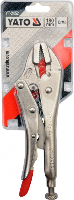 Cleste autoblocant strangere YATO pentru sudura 180mm CrMo [2]