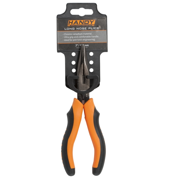 Cleste cu cioc, maner cauciucat 165 mm [4]